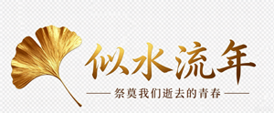 似水流年--祭奠我们逝去的青春
